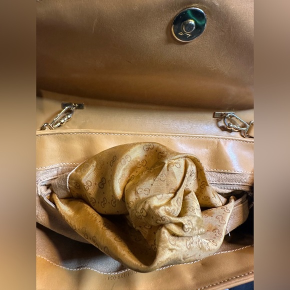 GUCCI Vintage Micro GG Pattern Canvas Shoulder Bag - Picture 8 of 12